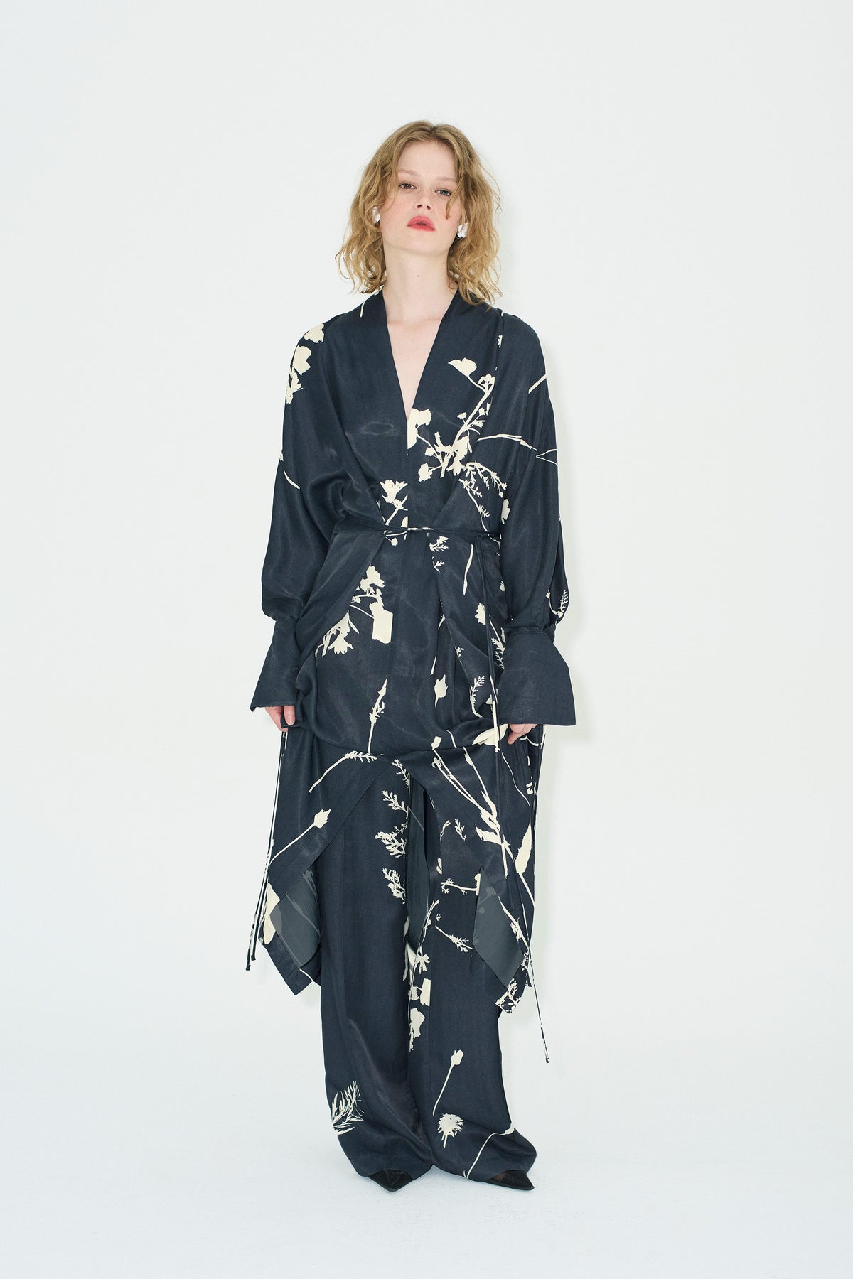 Gobi Kimono Navy