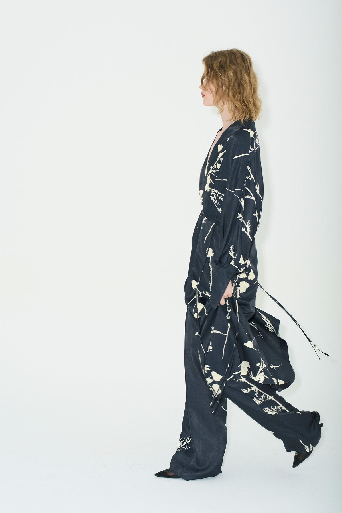Gobi Kimono Navy
