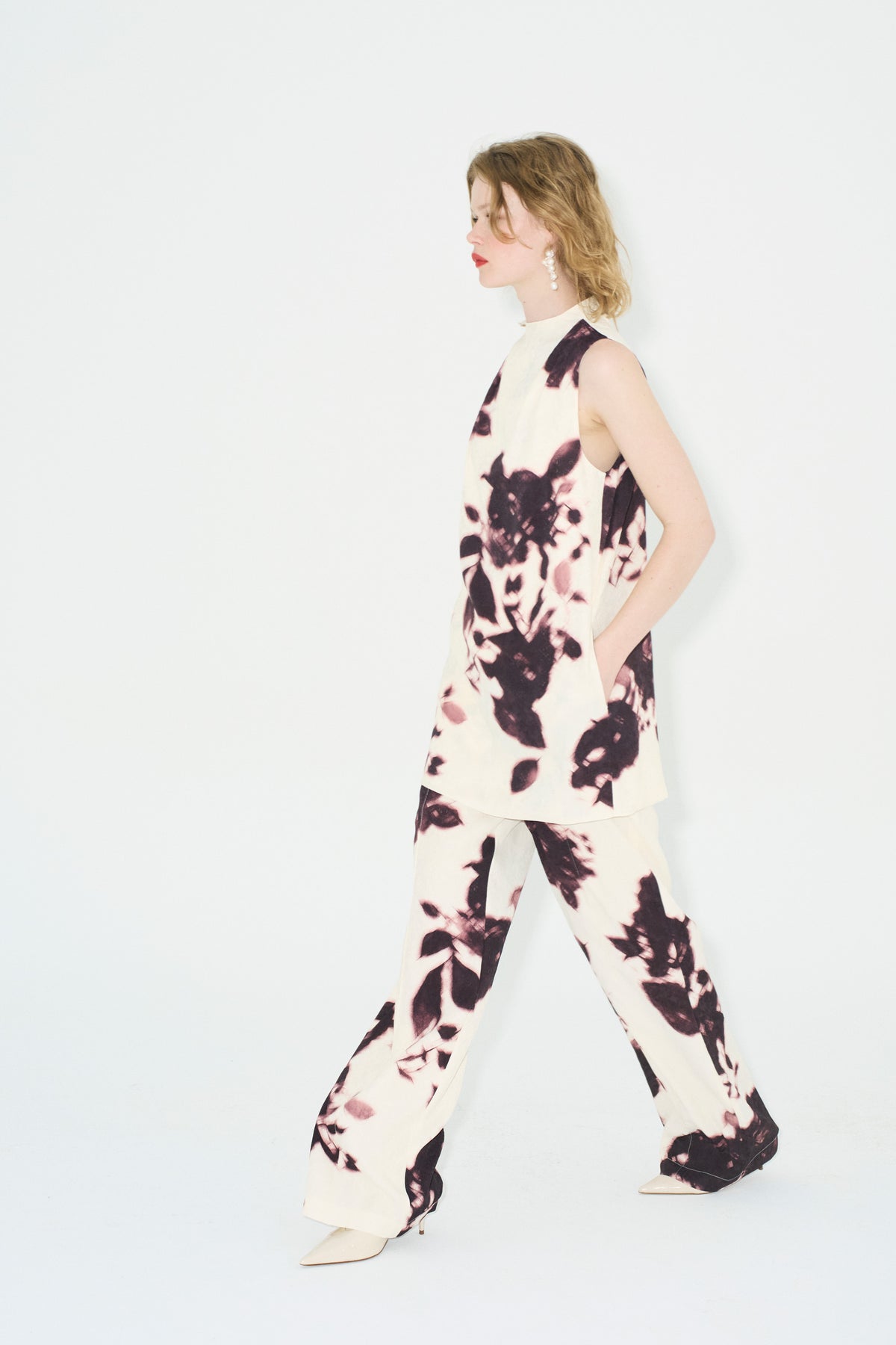 Naja Dress Wine-Rose