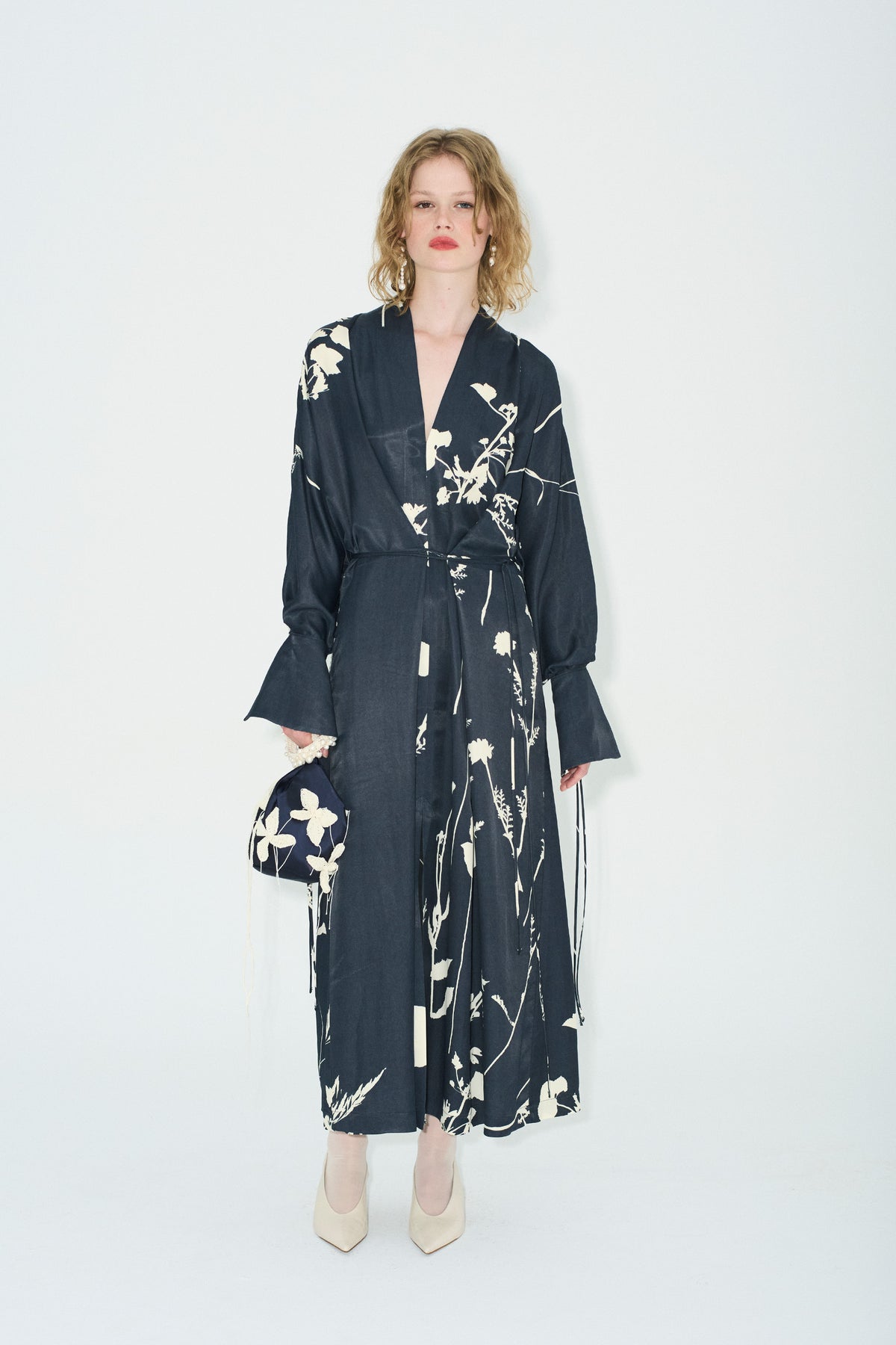 Gobi Kimono Navy
