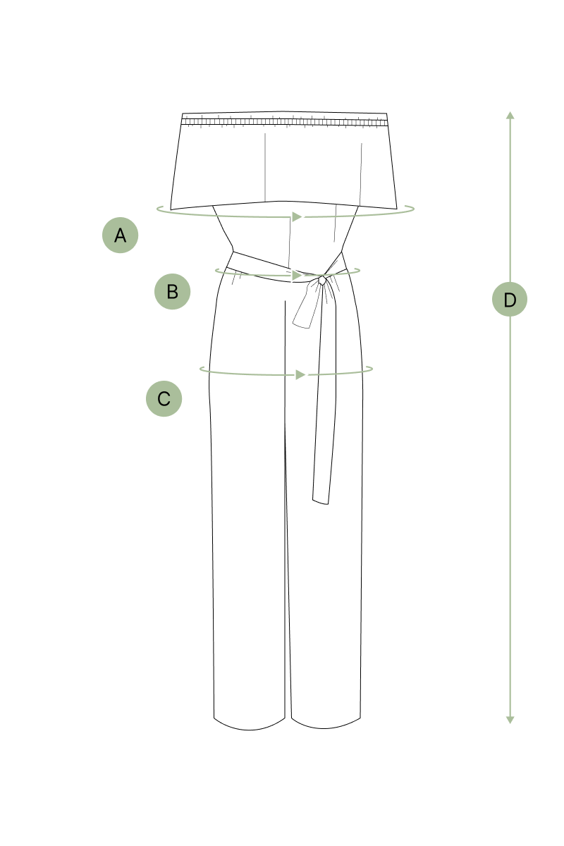 Marigold Green Jumpsuit eikō ai