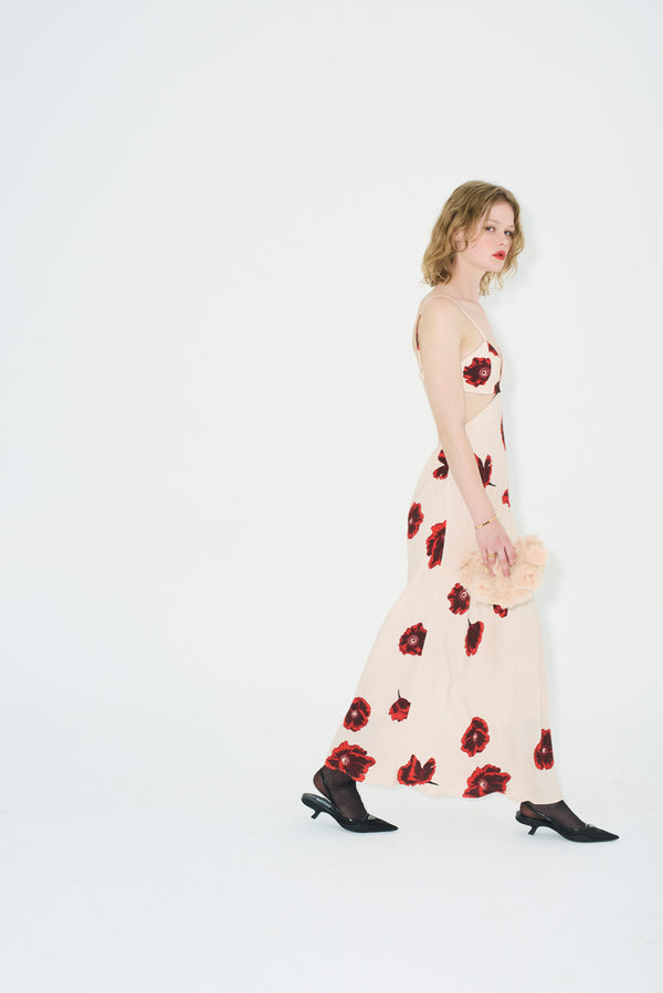 Nusk Dress Coquelicot