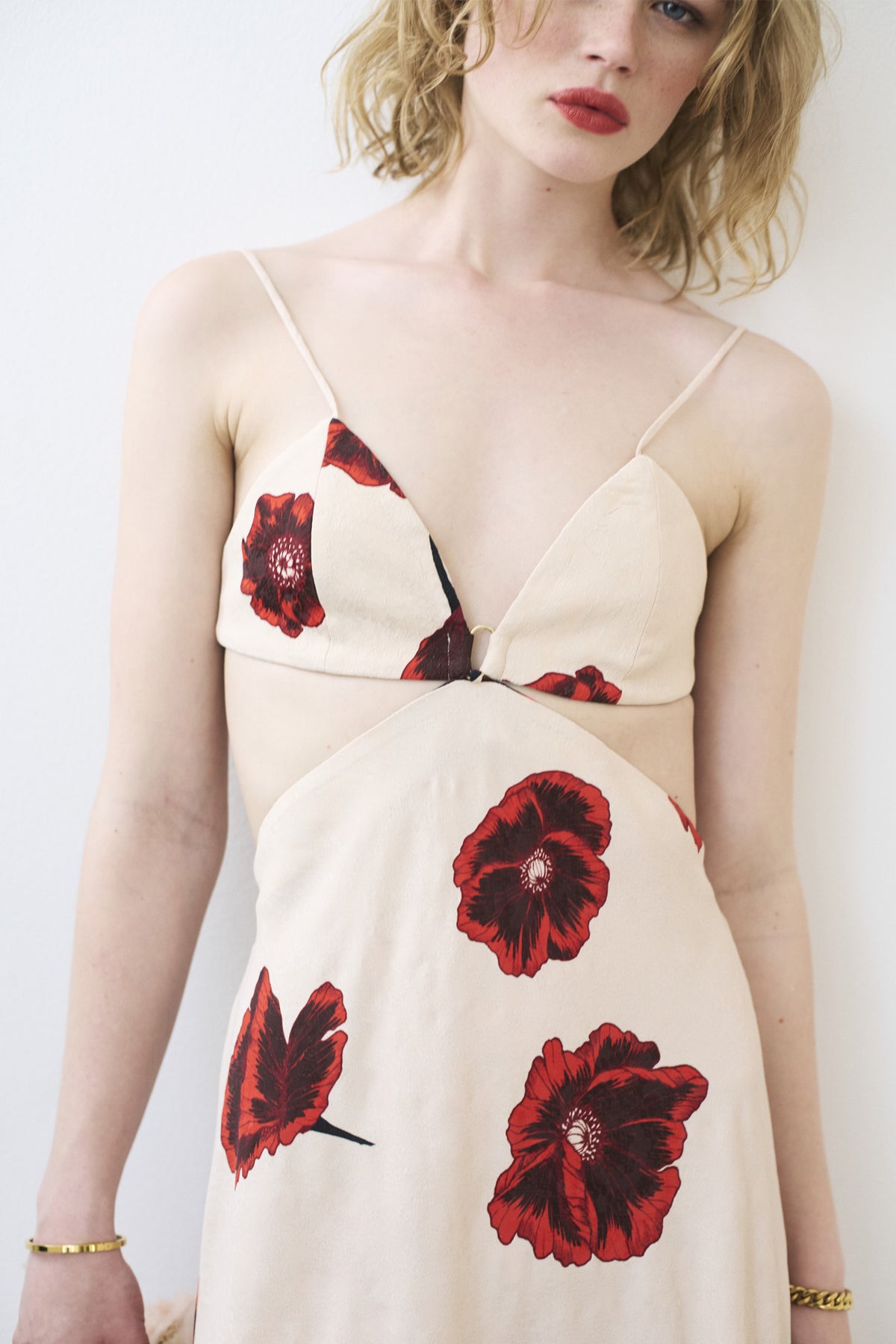 Nusk Dress Coquelicot