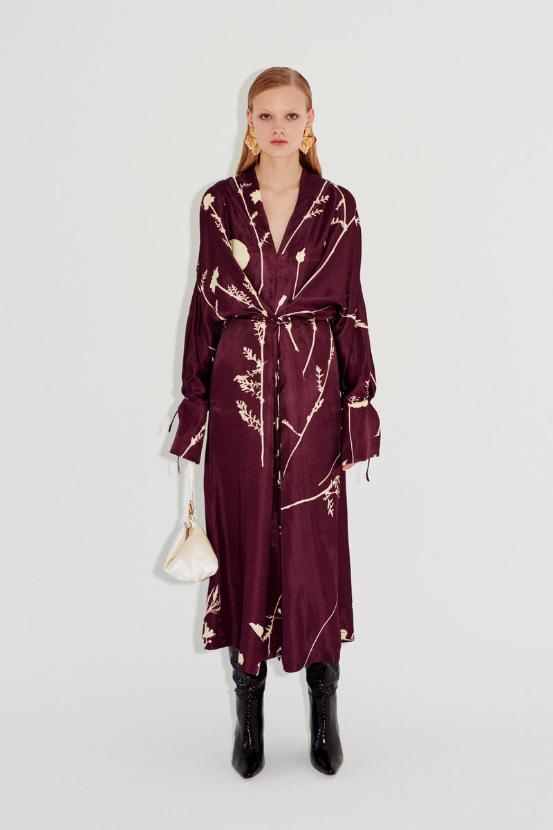 Gobi Kimono Aubergine