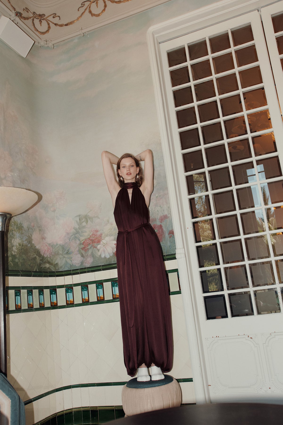 Zenith Jumpsuit Pomegranate