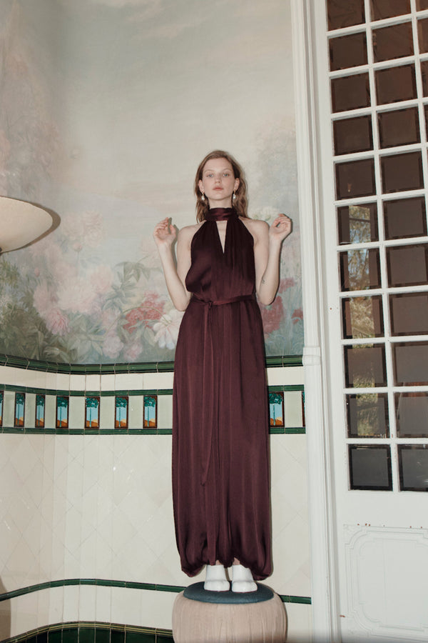 Zenith Jumpsuit Pomegranate