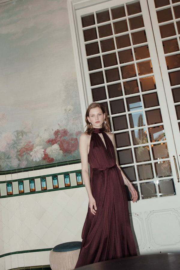 Zenith Jumpsuit Pomegranate