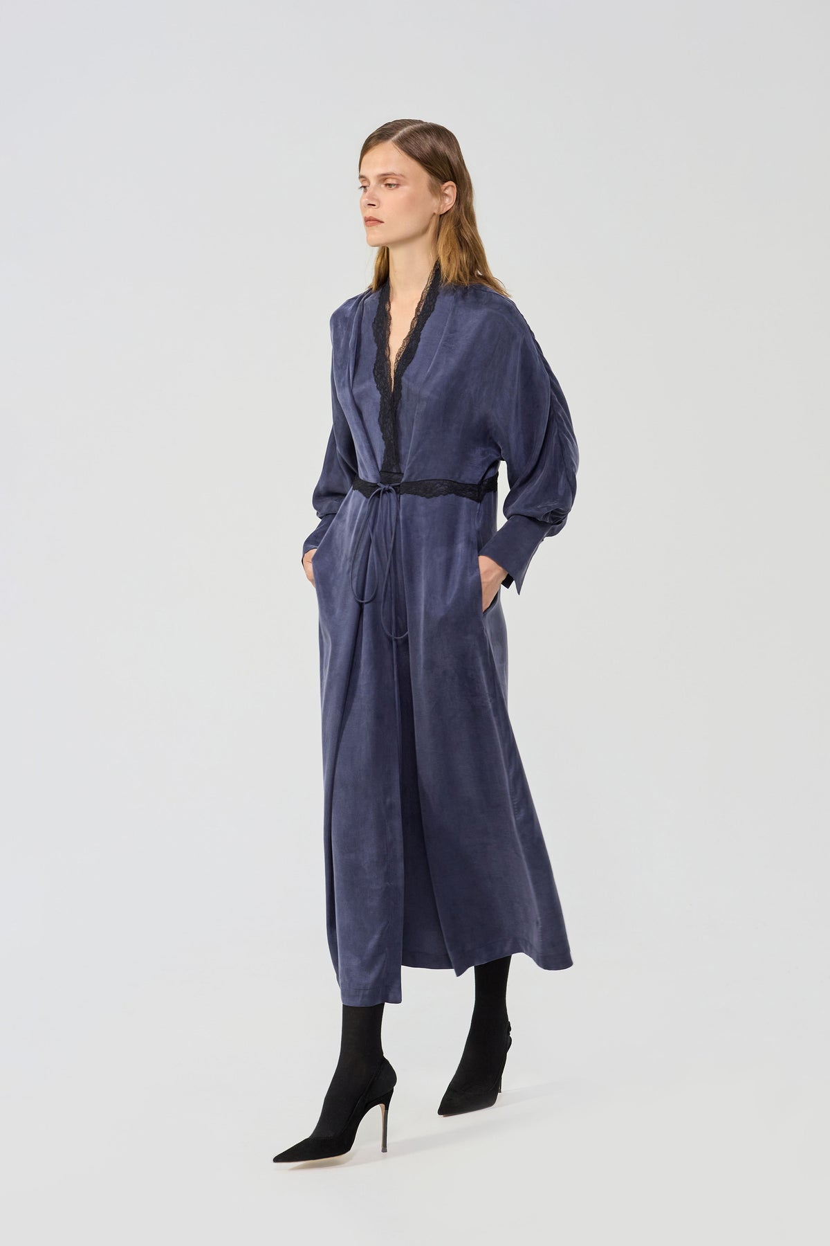 Astra Kimono Navy