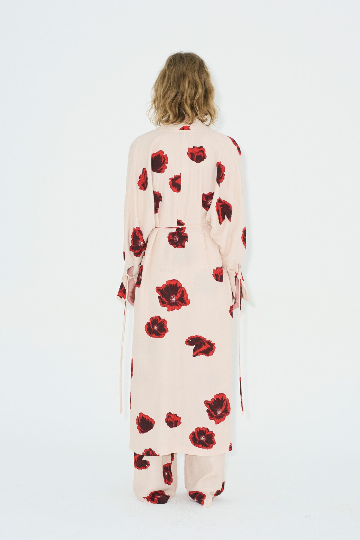 Gobi Kimono Coquelicot