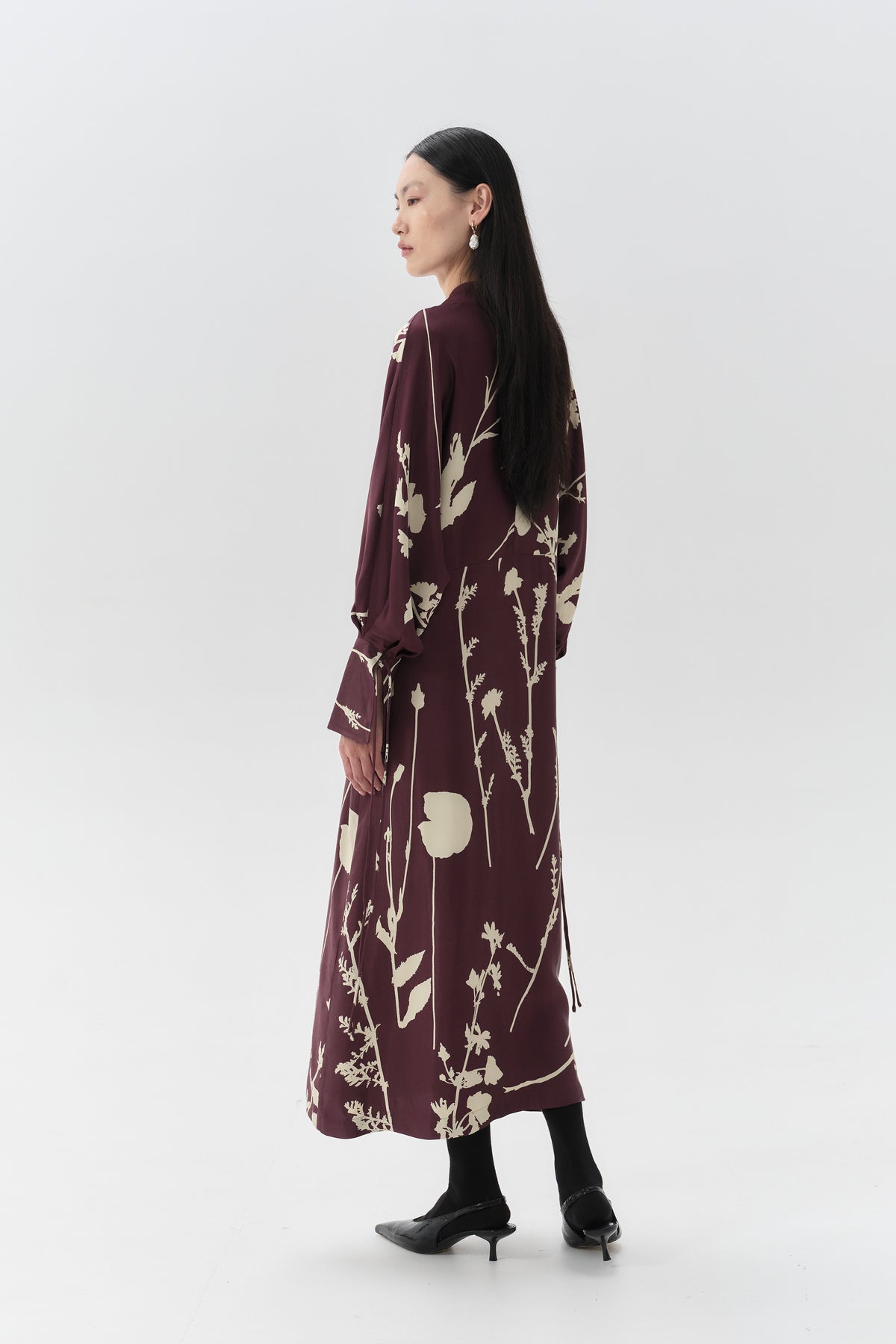 Gobi Kimono Aubergine