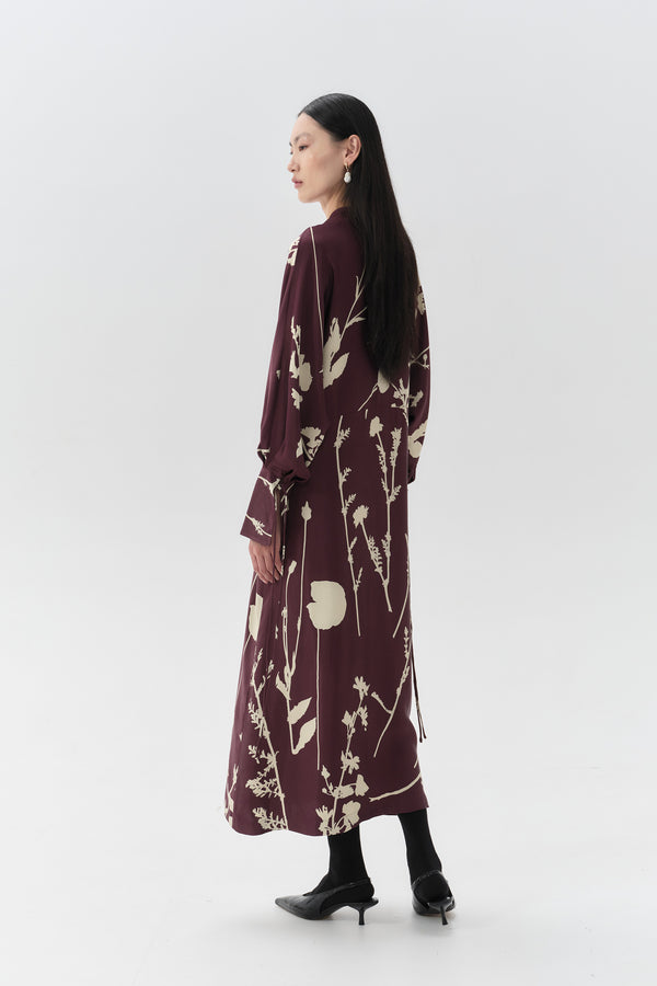 Gobi Kimono Aubergine