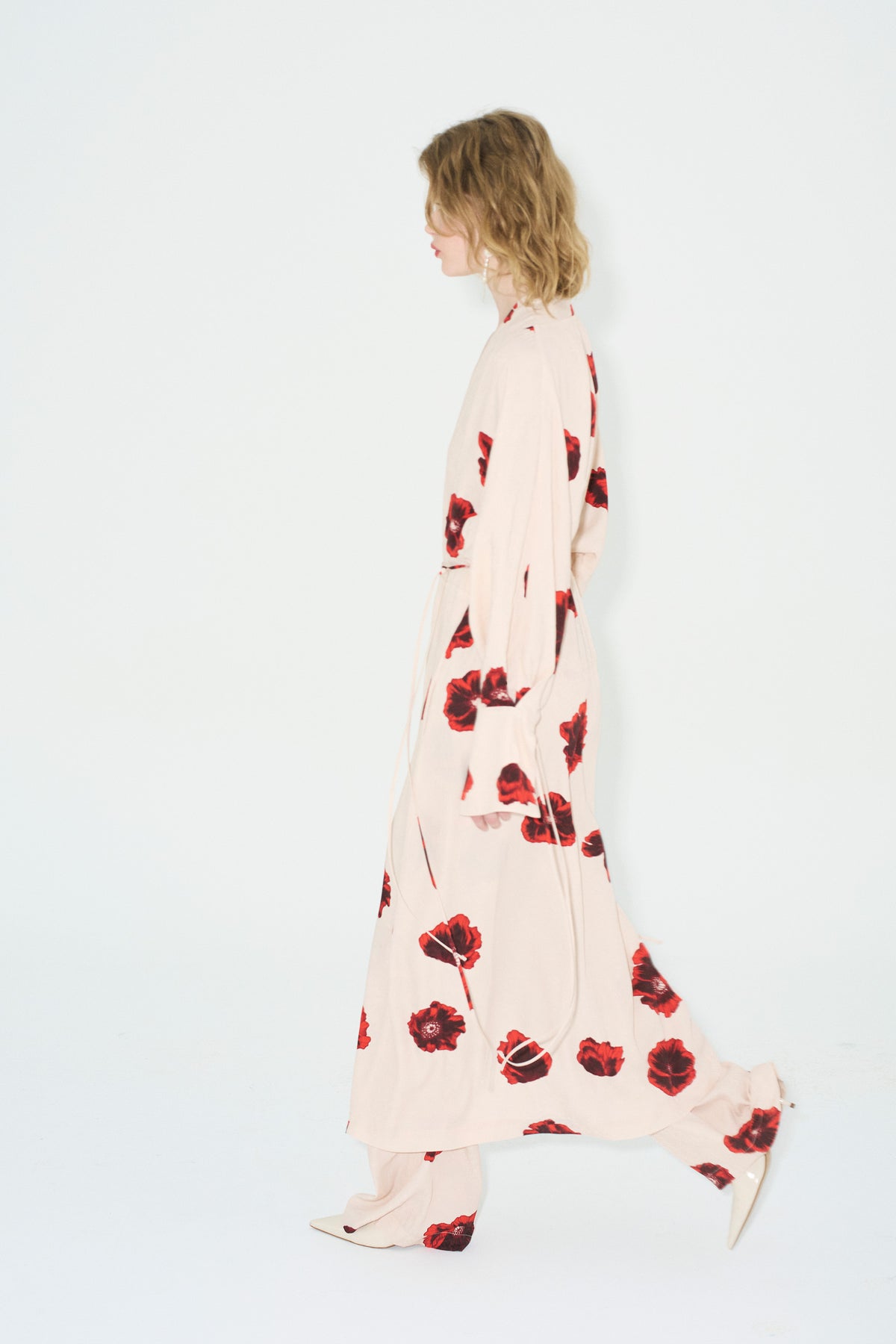 Gobi Kimono Coquelicot
