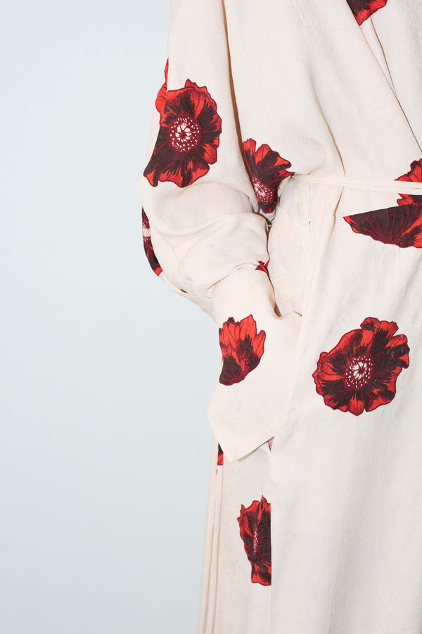 Gobi Kimono Coquelicot