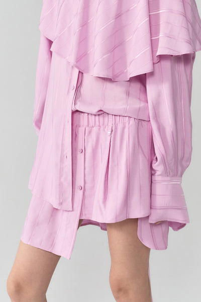 Ripple Skirt Pink