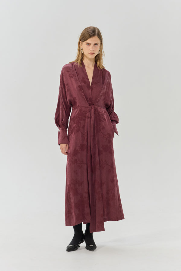 Freya Kimono Bordeaux