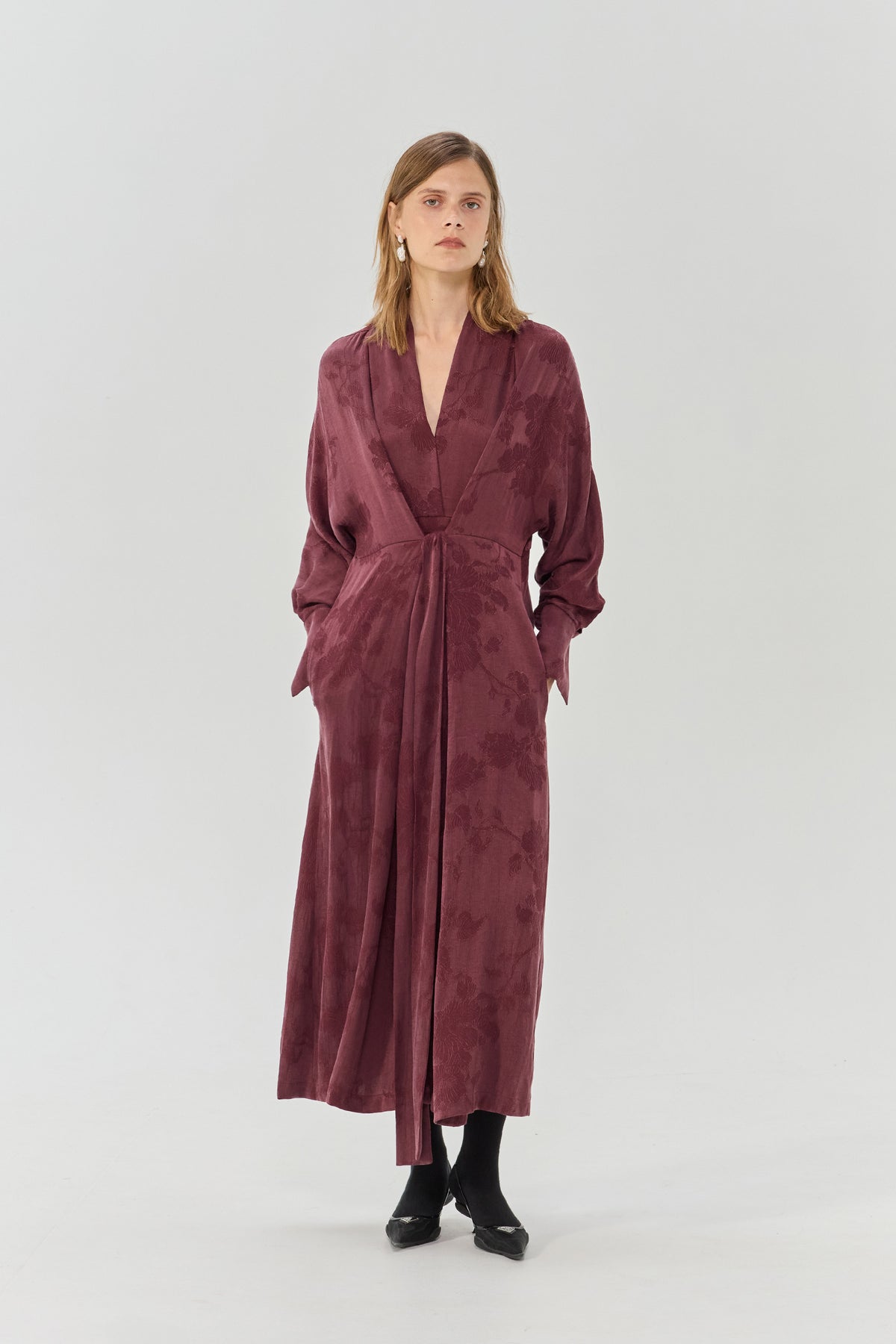 Freya Kimono Bordeaux
