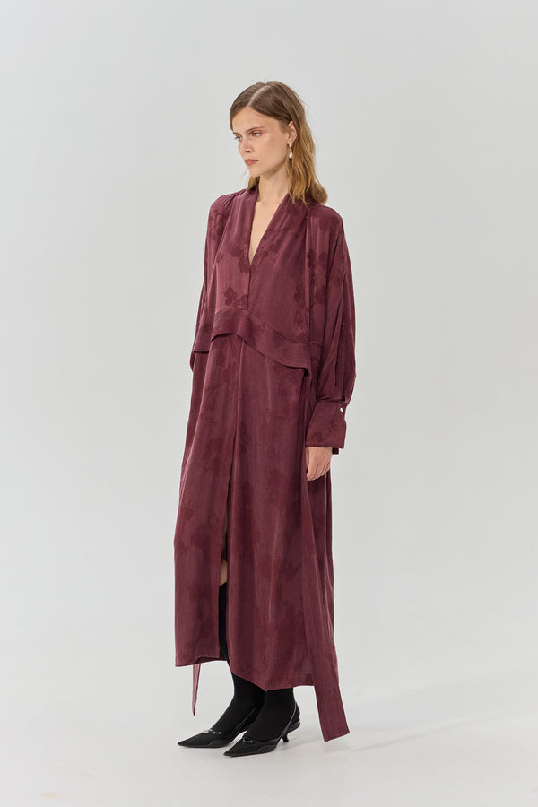 Freya Kimono Bordeaux