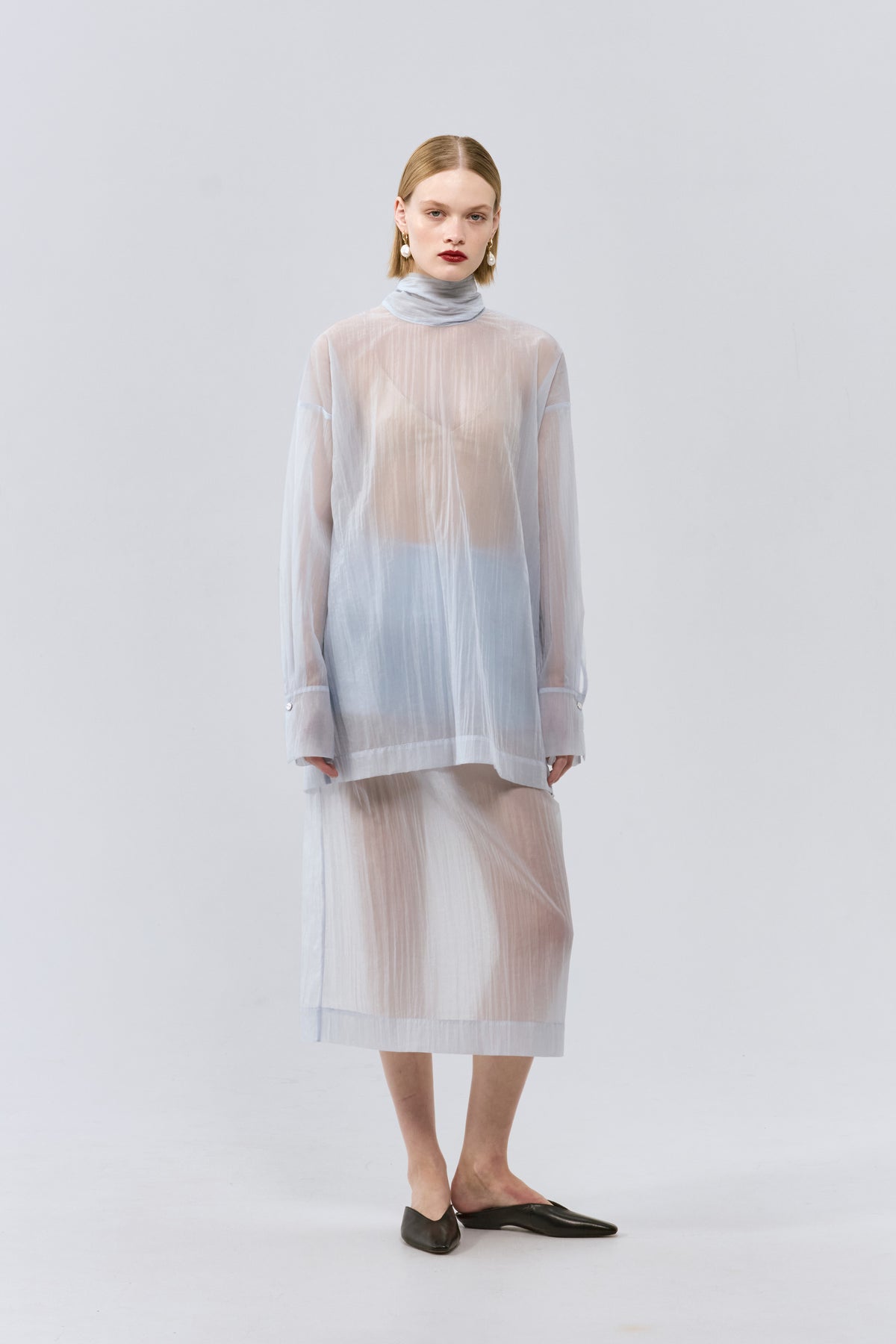 Soleil Skirt Ice Blue