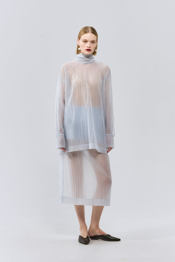 Soleil Skirt Ice Blue