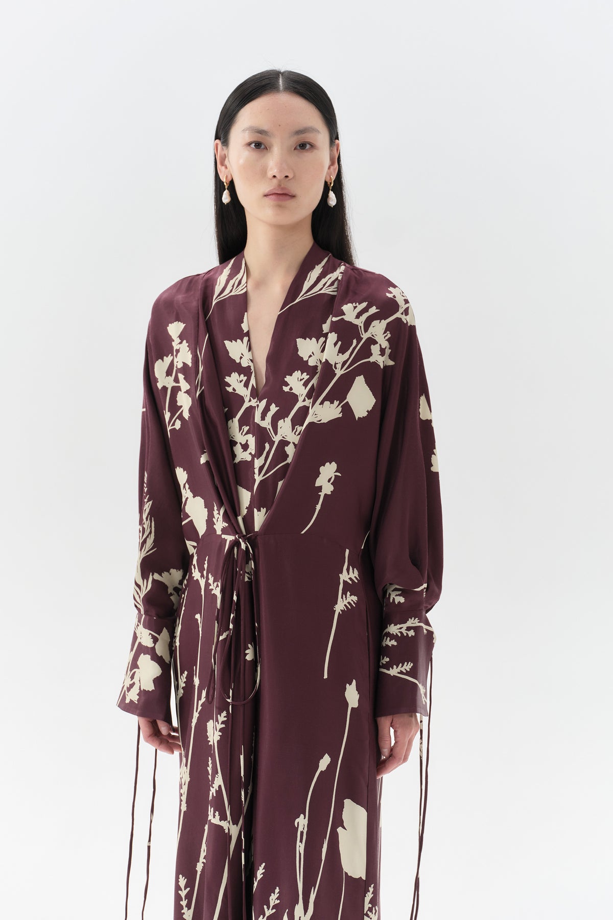 Gobi Kimono Aubergine