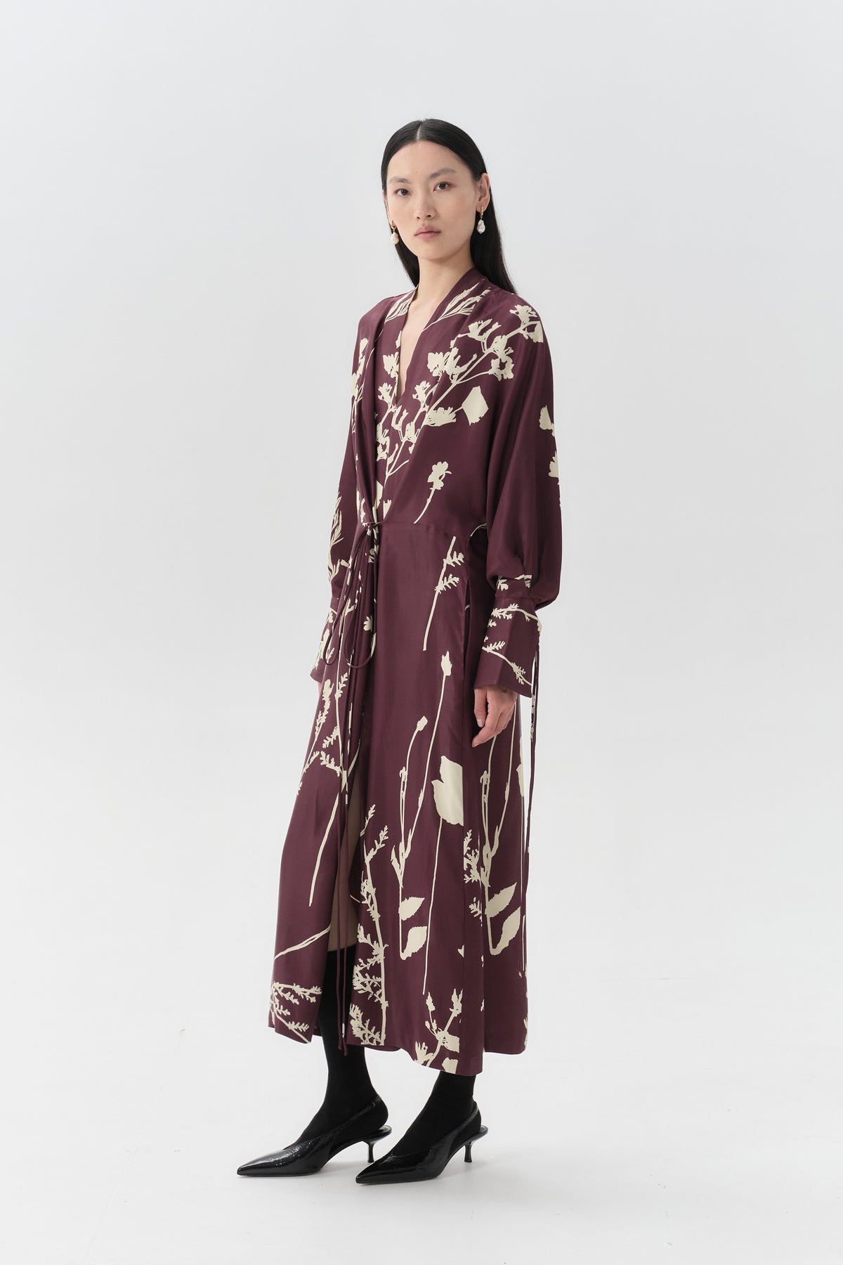 Gobi Kimono Aubergine