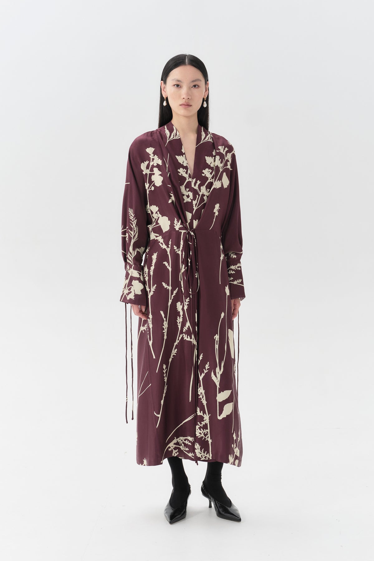 Gobi Kimono Aubergine