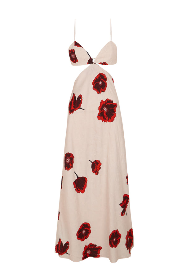 Nusk Dress Coquelicot