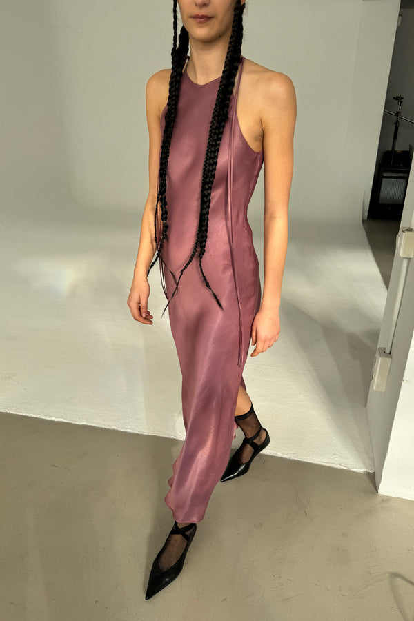 Gila Dress Aubergine