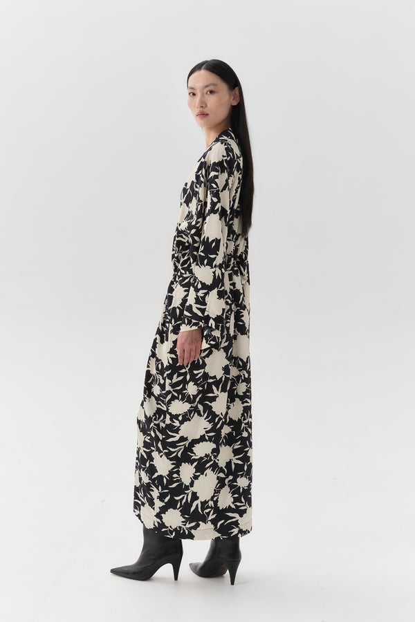 Margot Kimono Black and White