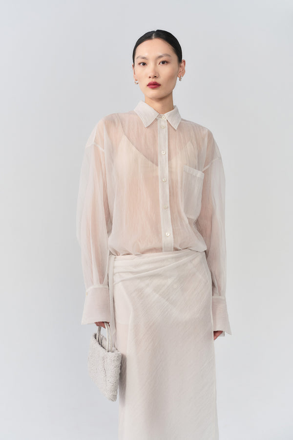 Thymes Shirt Grey