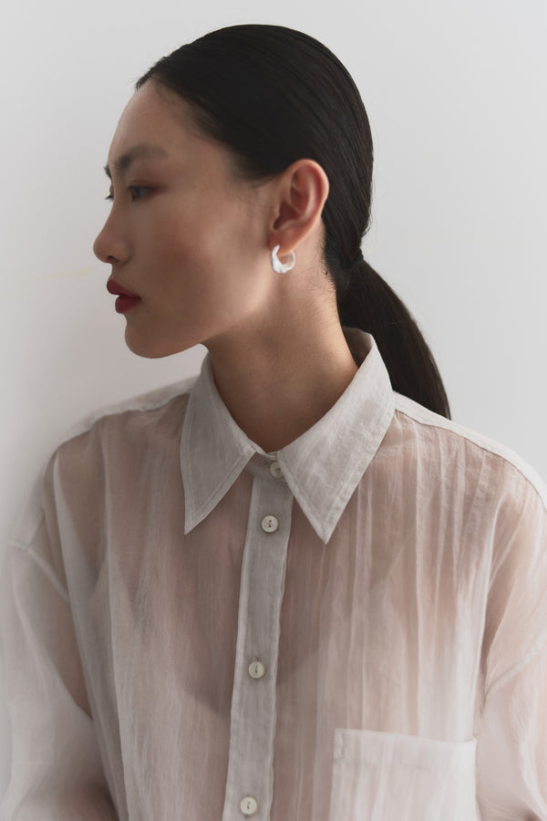 Thymes Shirt Grey