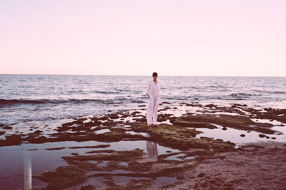 Lilac cropped utility jumpsuit